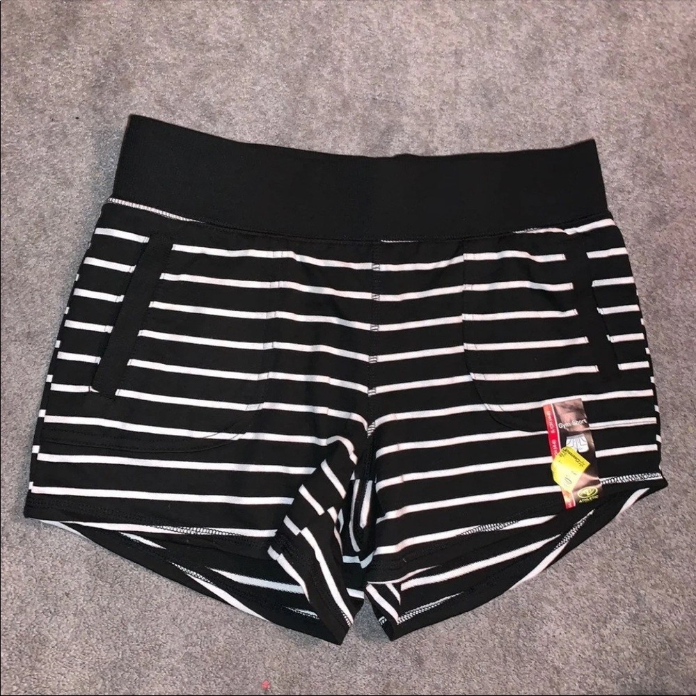 Soft Striped Casual Shorts